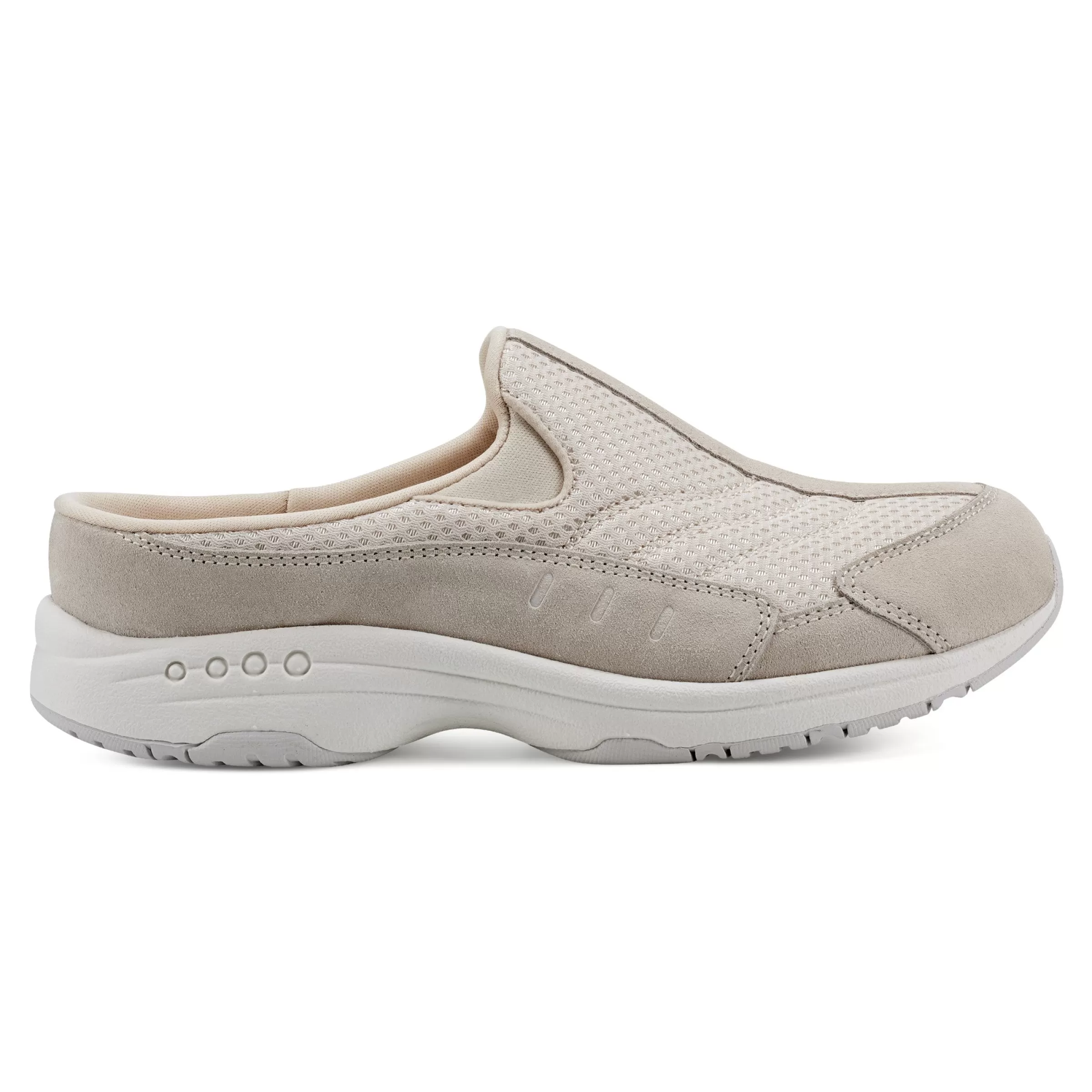 Traveltime Family | Traveltime Clogs-Easy Spirit Traveltime Clogs Light Natural Mesh