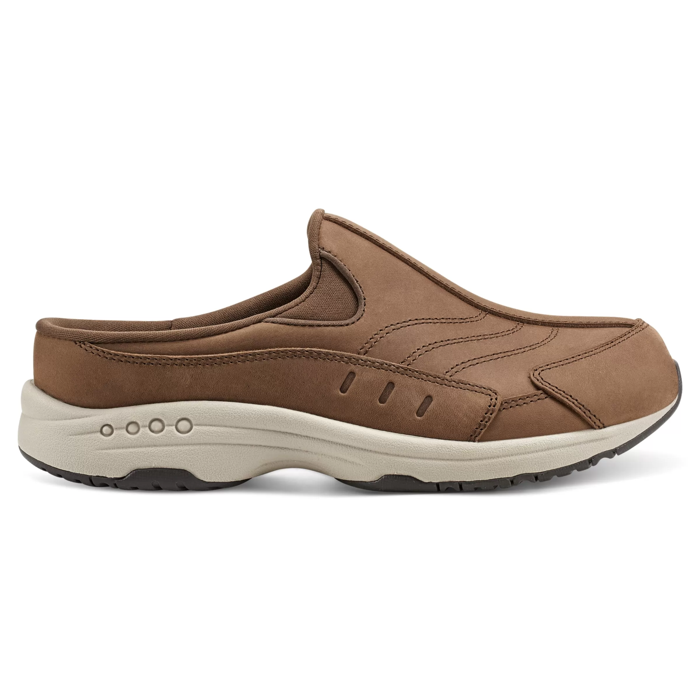 Traveltime Family | Traveltime Clogs-Easy Spirit Traveltime Clogs Medium Natural Leather