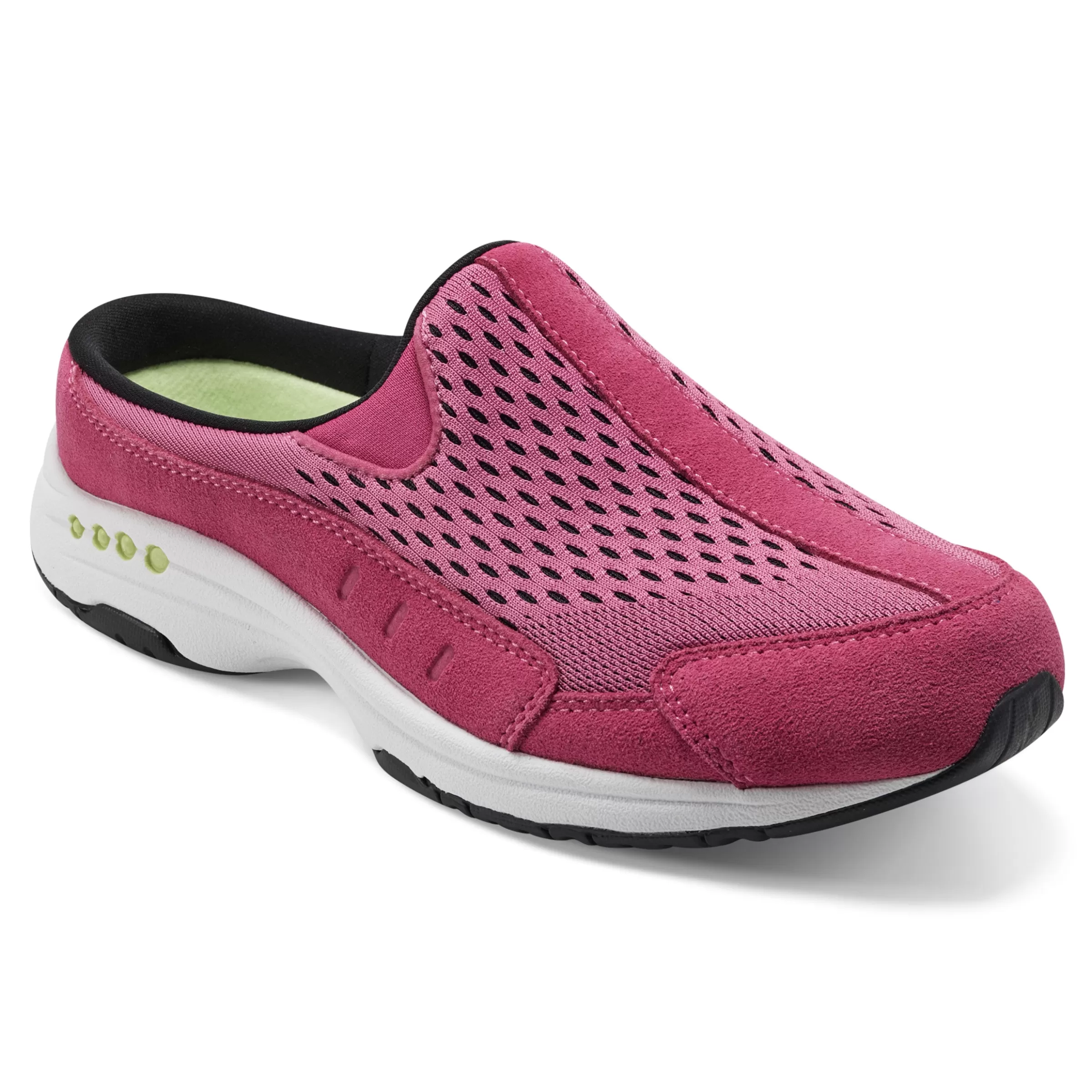 Traveltime Clogs | Traveltime-Easy Spirit Traveltime Clogs Medium Pink Mesh