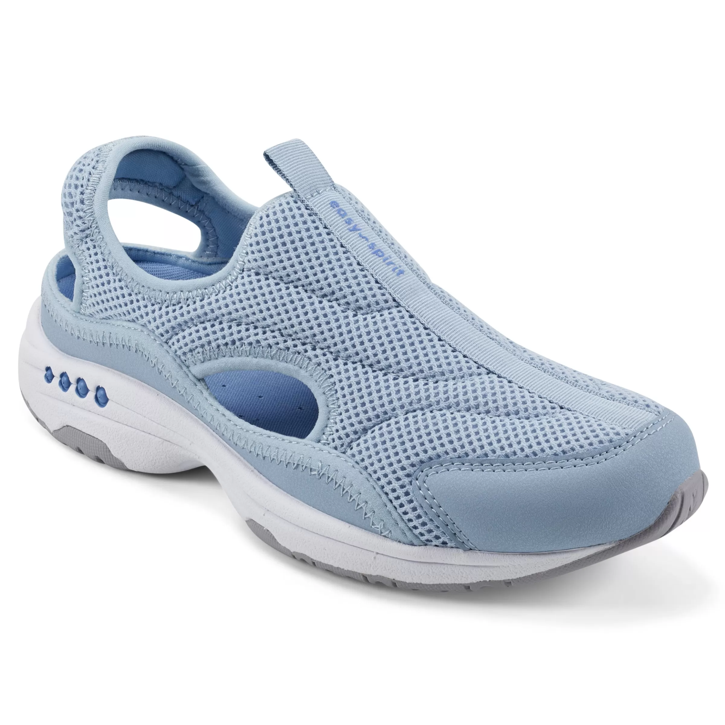 Slip Ons | Slip Ons-Easy Spirit Trina Slip On Walking Shoes Light Blue