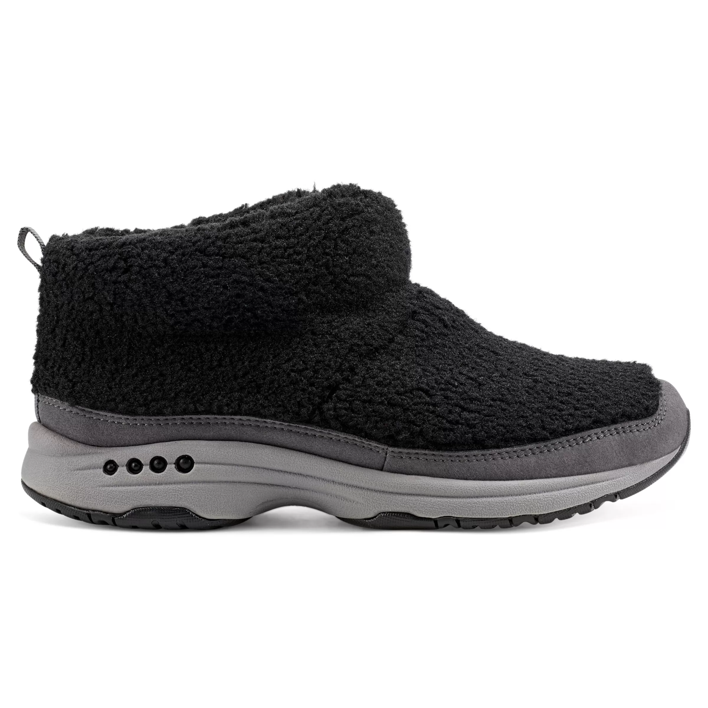 Traveltime Family | Slip Ons-Easy Spirit Trippin Cozy Booties Black