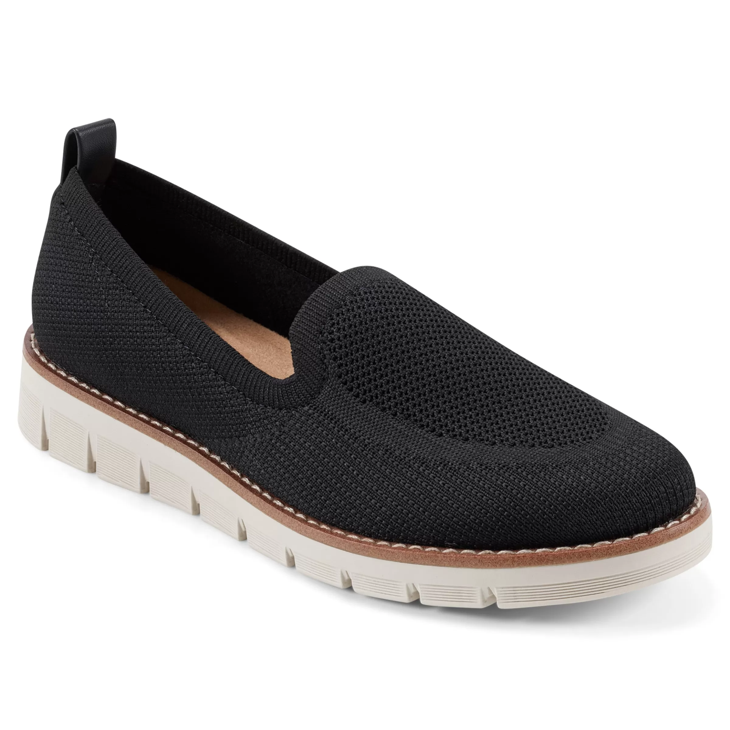 Valina Slip On Sneakers | Slip Ons-Easy Spirit Valina Casual Slip On Flats Black