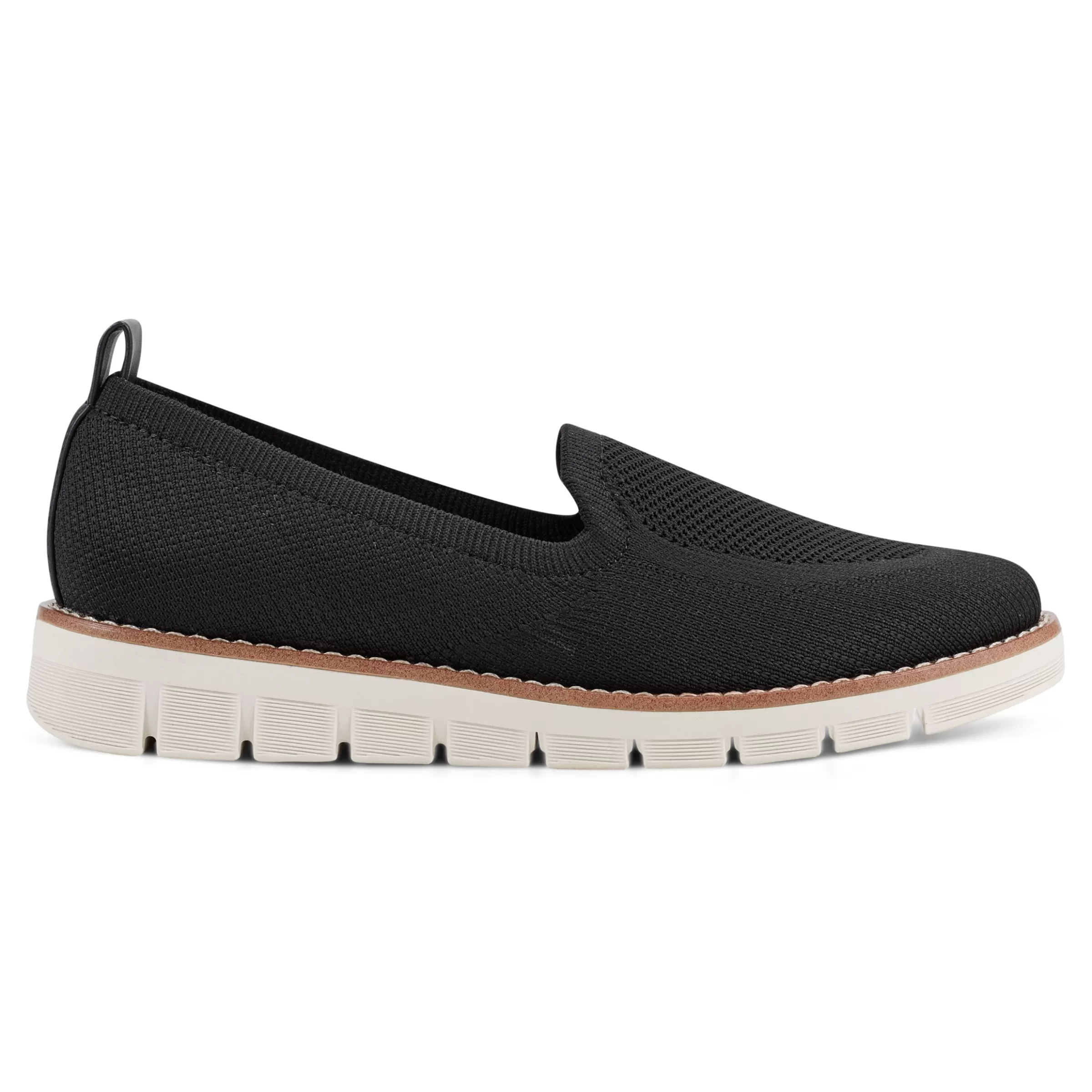 Valina Slip On Sneakers | Slip Ons-Easy Spirit Valina Casual Slip On Flats Black