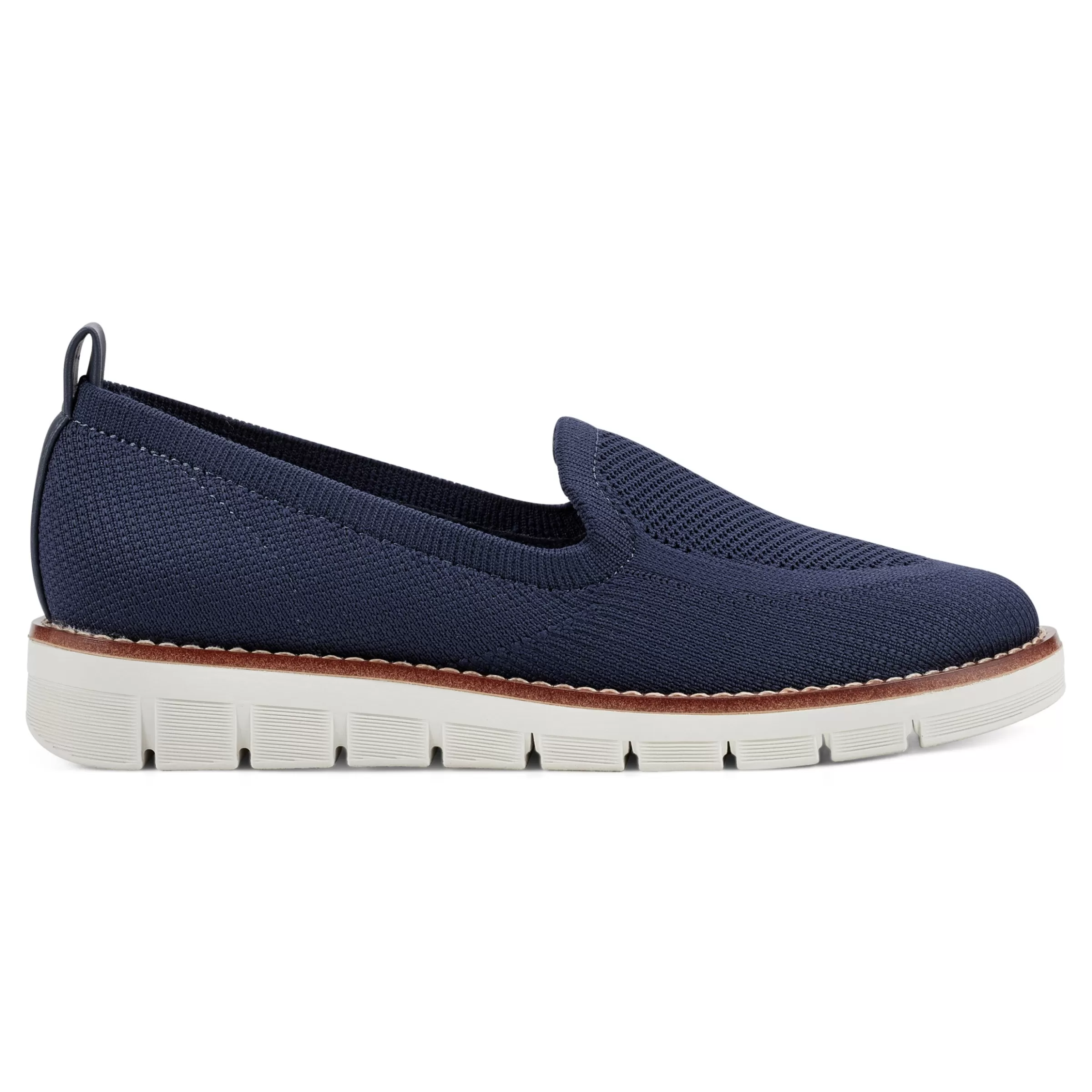 Valina Slip On Sneakers | Slip Ons-Easy Spirit Valina Casual Slip On Flats Navy